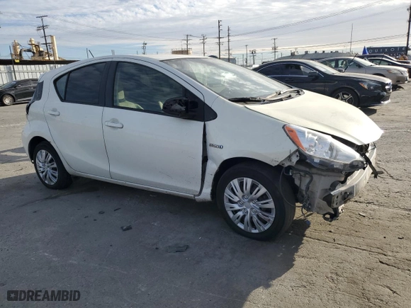 2012 Toyota Prius c One with VIN JTDKDTB35C1023861, listed as a Copart auction lot 47133545 with 461,252 mi miles and Salvage Title. Bid and sale history available at carsss.com. Image 4.