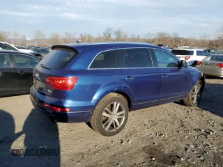 2015 Audi Q7 3.0T Premium Plus with VIN WA1LGAFE4FD027621, listed as a Copart auction lot 72952952 with 74,810 mi miles. Bid and sale history available at carsss.com. Image 3.