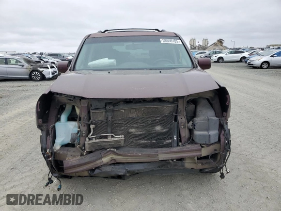 2011 Honda Pilot Touring z VIN 5FNYF3H92BB039165, wystawiony jako Copart lot #59596105 z przebiegiem 182 944 mil mil oraz Szkoda całkowita • Salvage title. Historia ofert i sprzedaży dostępna na DreamBid. Obrazek 5.