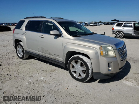 2011 GMC Terrain SLE-2 with VIN 2CTFLSE56B6394376, listed as a Copart auction lot 42172385 with 124,437 mi miles and Salvage Title. Bid and sale history available at carsss.com. Image 4.