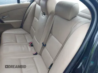 2006 BMW 5 Series 525i with VIN WBANE53536CK80349, listed as a IAAI auction lot 41973176 with 139,558 mi miles and . Bid and sale history available at DreamBid. Image 8.