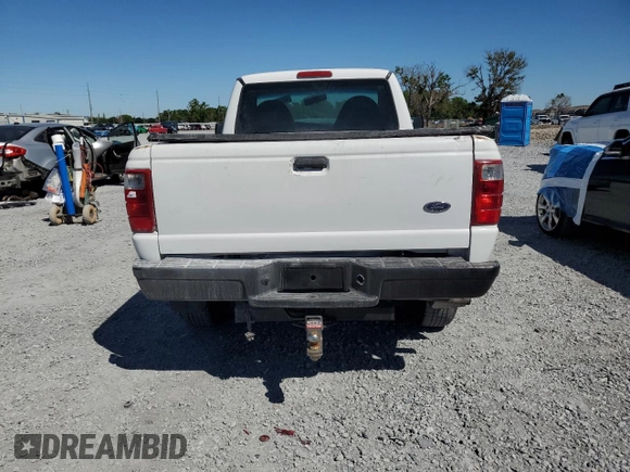 2003 Ford Ranger XL with VIN 1FTYR10U33PB01630, listed as a Copart auction lot 49355785 with 191,454 mi miles and Salvage Title. Bid and sale history available at carsss.com. Image 6.