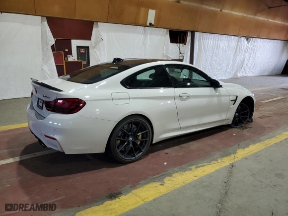 2020 BMW M4 CS with VIN WBS3S7C05LAH85119, listed as a Copart auction lot 51447925 with 75,216 mi miles and Salvage Title. Bid and sale history available at carsss.com. Image 3.