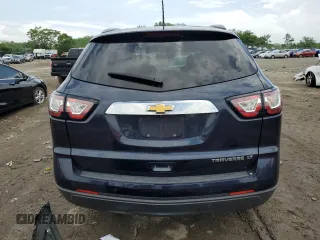 2015 Chevrolet Traverse LT with VIN 1GNKRGKD3FJ156082, listed as a Copart auction lot 56912825 with 123,875 mi miles and Salvage title. Bid and sale history available at DreamBid. Image 6.