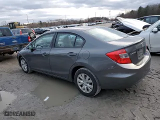 2012 Honda Civic Sdn LX with VIN 2HGFB2F59CH610631, listed as a Copart auction lot 85114294 with 133,281 mi miles and Clean Title. Bid and sale history available at carsss.com. Image 2.