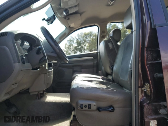 2005 Dodge Ram 2500 SLT with VIN 3D7KR28C65G708240, listed as a Copart auction lot 44208785 with 0 mi miles and Salvage Title. Bid and sale history available at carsss.com. Image 7.