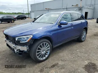 2021 Mercedes-Benz GLC 300 with VIN W1N0G8EB9MF883192, listed as a Copart auction lot 63386065 with 18,455 mi miles and Salvage title. Bid and sale history available at DreamBid. Image 1.
