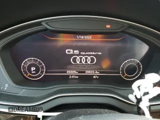 2018 Audi Q5 Premium Plus with VIN WA1BNAFY2J2231172, listed as a Copart auction lot 37492253 with 45,009 mi miles. Bid and sale history available at carsss.com. Image 9.