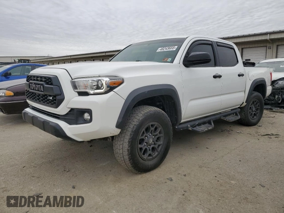 2016 Toyota Tacoma SR with VIN 3TMCZ5AN4GM021273, listed as a Copart auction lot 48243655 with 132,225 mi miles and Salvage Title. Bid and sale history available at carsss.com. Image 1.