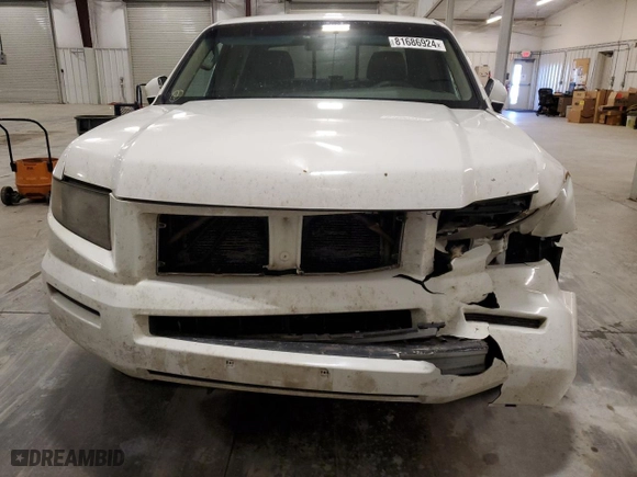 2008 Honda Ridgeline RTS with VIN 2HJYK16488H509737, listed as a Copart auction lot 81686924 with 215,282 mi miles and Salvage Title. Bid and sale history available at carsss.com. Image 5.