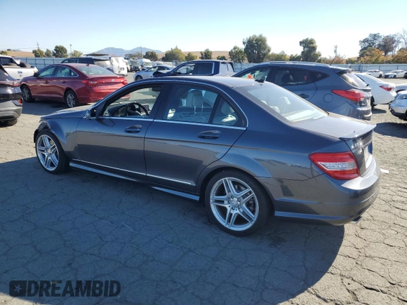 2011 Mercedes-Benz C 350 Sport with VIN WDDGF5GB3BR175803, listed as a Copart auction lot 79757684 with 80,961 mi miles and Salvage title. Bid and sale history available at DreamBid. Image 2.