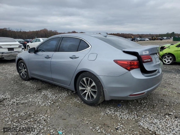 2015 Acura TLX with VIN 19UUB1F33FA017723, listed as a Copart auction lot 84424824 with 131,235 mi miles and Salvage Title. Bid and sale history available at carsss.com. Image 2.