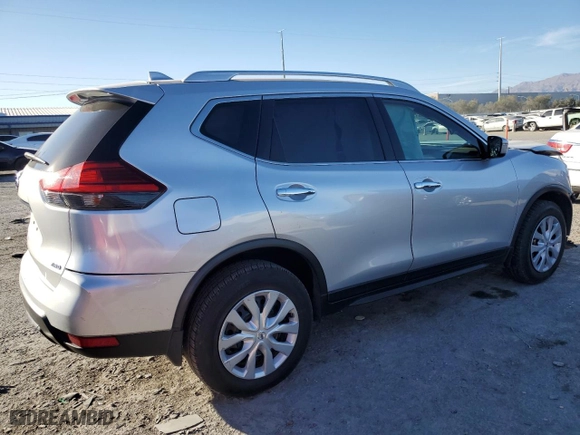 2017 Nissan Rogue SV with VIN JN8AT2MV7HW278419, listed as a Copart auction lot 44072395 with 133,680 mi miles and Salvage Title. Bid and sale history available at carsss.com. Image 3.