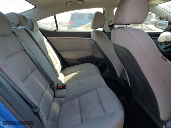 2017 Hyundai Elantra SE with VIN KMHD74LF1HU422072, listed as a Copart auction lot 50090895 with 164,987 mi miles and Salvage Title. Bid and sale history available at carsss.com. Image 10.