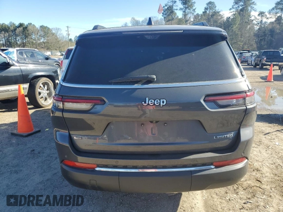 2023 Jeep Grand Cherokee Limited z VIN 1C4RJJBG9P8734457, wystawiony jako Copart lot #48214425 z przebiegiem Nie podano mil oraz Szkoda całkowita • Salvage title. Historia ofert i sprzedaży dostępna na DreamBid. Obrazek 6.