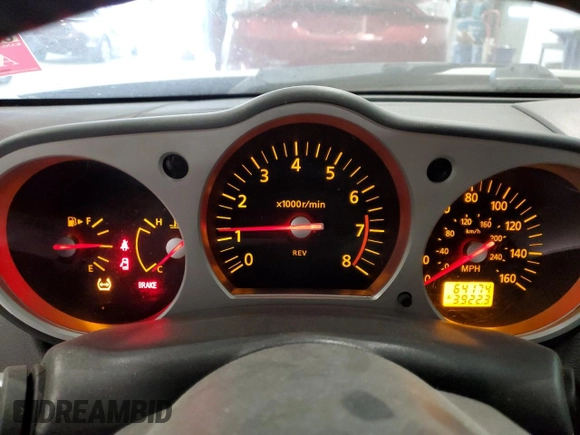 2003 Nissan 350Z Enthusiast with VIN JN1AZ34D63T108105, listed as a Copart auction lot 84525074 with 64,174 mi miles and Salvage Title. Bid and sale history available at carsss.com. Image 9.