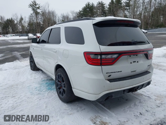 2023 Dodge Durango SRT 392 Premium with VIN 1C4SDJGJ9PC545379, listed as a IAAI auction lot 41541564 with 29,096 mi miles and . Bid and sale history available at DreamBid. Image 3.