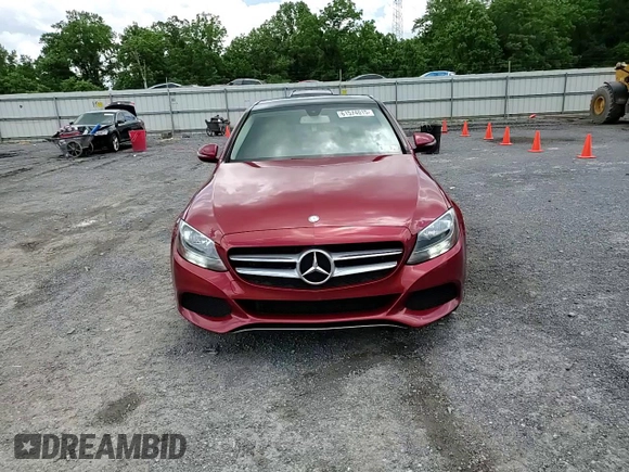 2017 Mercedes-Benz C 300 with VIN 55SWF4KB3HU217567, listed as a Copart auction lot 61574015 with 97,664 mi miles and Salvage title. Bid and sale history available at DreamBid. Image 13.