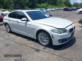 2016 BMW 5 Series 528i with VIN WBA5A5C50GD528676, listed as a IAAI auction lot 42546771 with 125,219 mi miles and . Bid and sale history available at DreamBid. Image 1.