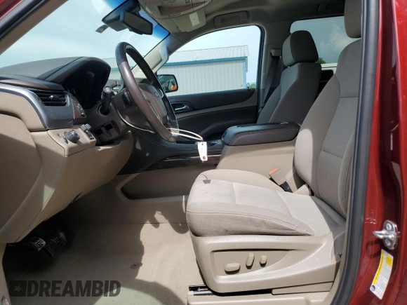 2019 Chevrolet Suburban LS with VIN 1GNSCGKC0KR322367, listed as a Copart auction lot 60295595 with 85,776 mi miles and Salvage title. Bid and sale history available at DreamBid. Image 7.