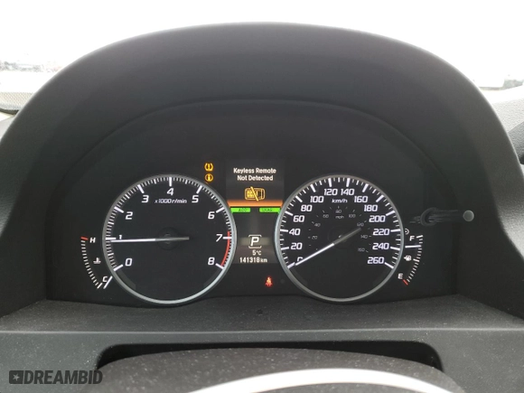 2017 Acura RDX w/Technology Pkg with VIN 5J8TB4H50HL810237, listed as a Copart auction lot 50445035 with 141,318 mi miles and Salvage Title. Bid and sale history available at carsss.com. Image 9.