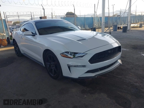 2018 Ford Mustang EcoBoost with VIN 1FA6P8TH7J5144970, listed as a IAAI auction lot 41964567 with 88,939 mi miles and . Bid and sale history available at carsss.com. Image 1.