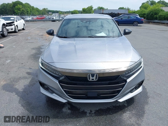 2021 Honda Accord Sport with VIN 1HGCV2F30MA025302, listed as a IAAI auction lot 42315840 with 88,798 mi miles and . Bid and sale history available at DreamBid. Image 12.