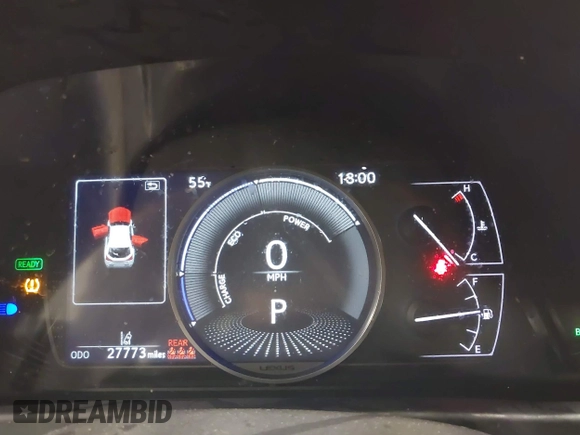 2021 Lexus UX 250h z VIN JTHP9JBHXM2041595, wystawiony jako IAAI lot #41046223 z przebiegiem 27 773 mil mil oraz . Historia ofert i sprzedaży dostępna na DreamBid. Obrazek 7.