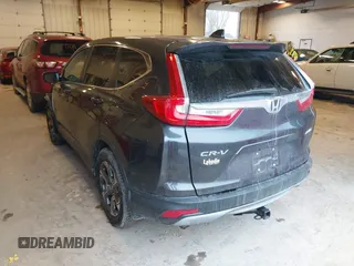 2017 Honda CR-V EX-L with VIN 5J6RW2H85HL017523, listed as a IAAI auction lot 41408152 with 106,840 mi miles. Bid and sale history available at carsss.com. Image 3.