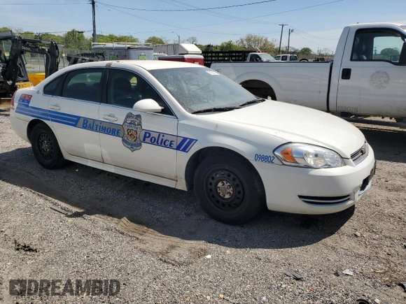 2009 Chevrolet Impala Police Police with VIN 2G1WS57M991284863, listed as a Copart auction lot 51653415 with 60,369 mi miles and Clean Title. Bid and sale history available at carsss.com. Image 4.