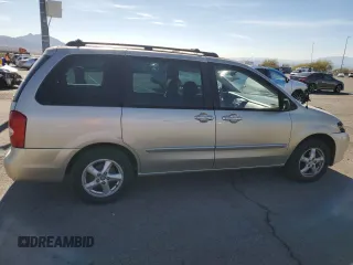 2002 Mazda MPV LX with VIN JM3LW28J020309014, listed as a Copart auction lot 81004584 with 249,161 mi miles and Salvage title. Bid and sale history available at DreamBid. Image 3.