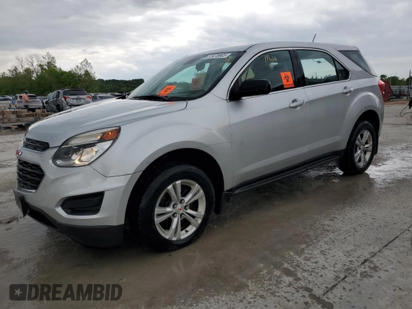2017 Chevrolet Equinox LS z VIN 2GNALBEK7H1567122, wystawiony jako Copart lot #55476905 z przebiegiem 189 822 mil mil oraz Szkoda całkowita • Salvage title. Historia ofert i sprzedaży dostępna na DreamBid. Obrazek 1.
