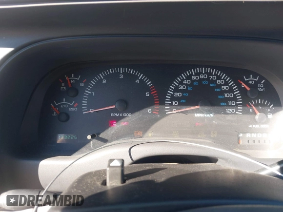 1999 Dodge Durango with VIN 1B4HS28Z4XF612380, listed as a IAAI auction lot 41283684 with 133,226 mi miles and . Bid and sale history available at DreamBid. Image 7.
