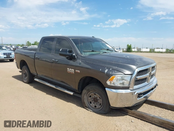 2018 Ram 2500 Tradesman with VIN 3C6UR5CJ7JG117166, listed as a IAAI auction lot 41865140 with 174,607 mi miles and . Bid and sale history available at DreamBid. Image 1.