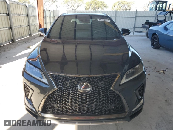 2022 Lexus RX with VIN 2T2YZMDA5NC349487, listed as a Copart auction lot 48143885 with 0 mi miles and Non Repairable. Bid and sale history available at carsss.com. Image 5.
