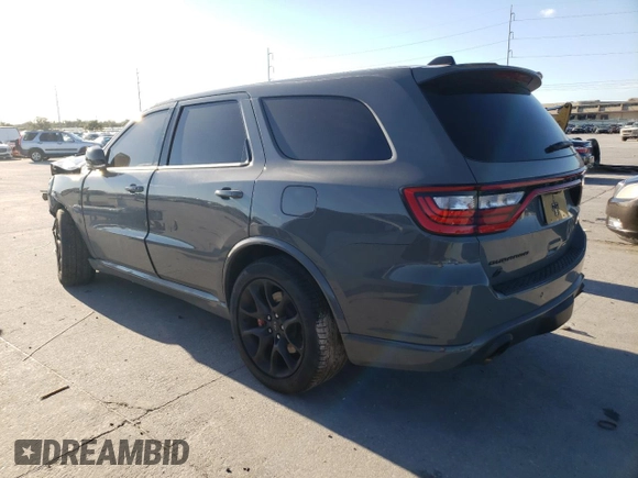 2023 Dodge Durango SRT Hellcat Premium with VIN 1C4SDJH91PC585475, listed as a Copart auction lot 82422984 with 6,195 mi miles and Salvage Title. Bid and sale history available at DreamBid. Image 2.