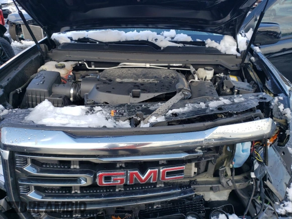 2022 GMC Canyon 4WD AT4 w/Leather with VIN 1GTG6FEN0N1297924, listed as a Copart auction lot 83185054 with 0 mi miles and Salvage Title. Bid and sale history available at carsss.com. Image 11.