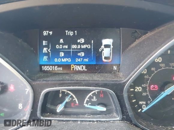 2017 Ford Focus SE with VIN 1FADP3F22HL341553, listed as a IAAI auction lot 42305588 with 165,016 mi miles and . Bid and sale history available at DreamBid. Image 7.