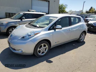 2012 Nissan LEAF SL with VIN JN1AZ0CP0CT025182, listed as a Copart auction lot 53716635 with 86,309 mi miles and Clean Title. Bid and sale history available at carsss.com. Image 1.