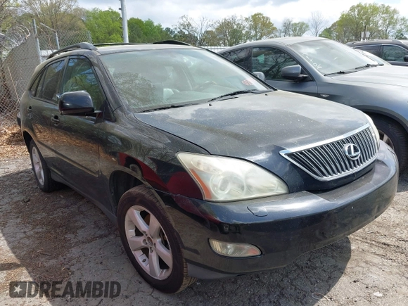 2007 Lexus RX 350 with VIN 2T2GK31U57C024561, listed as a IAAI auction lot 41960304 with 305,304 mi miles. Bid and sale history available at carsss.com. Image 1.
