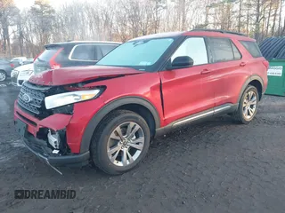 2022 Ford Explorer XLT with VIN 1FMSK8DH6NGC35207, listed as a IAAI auction lot 41217128 with 17,982 mi miles and . Bid and sale history available at carsss.com. Image 17.