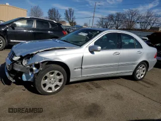 2006 Mercedes-Benz C 230 Sport with VIN WDBRF56H46F730658, listed as a Copart auction lot 44520115 with 200,746 mi miles and Salvage title. Bid and sale history available at DreamBid. Image 1.