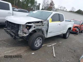 2018 Chevrolet Colorado 2WD Work Truck with VIN 1GCHSBEA3J1136158, listed as a IAAI auction lot 41112754 with 109,190 mi miles. Bid and sale history available at carsss.com. Image 2.