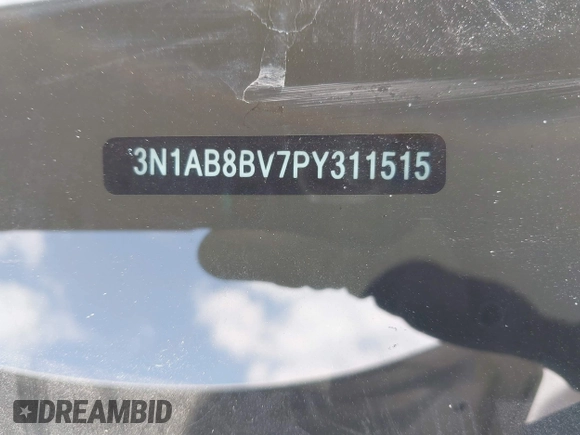 2023 Nissan Sentra S z VIN 3N1AB8BV7PY311515, wystawiony jako IAAI lot #42038589 z przebiegiem 13 907 mil mil oraz . Historia ofert i sprzedaży dostępna na DreamBid. Obrazek 9.