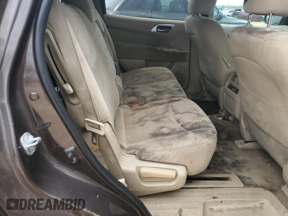 2015 Nissan Pathfinder Platinum with VIN 5N1AR2MN7FC713850, listed as a Copart auction lot 50427035 with 212,777 mi miles and Clean Title. Bid and sale history available at DreamBid. Image 11.