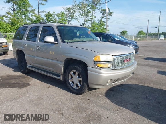 2004 GMC Yukon Denali z VIN 1GKEK63U94J249578, wystawiony jako IAAI lot #42088940 z przebiegiem 253 352 mil mil oraz . Historia ofert i sprzedaży dostępna na DreamBid. Obrazek 1.