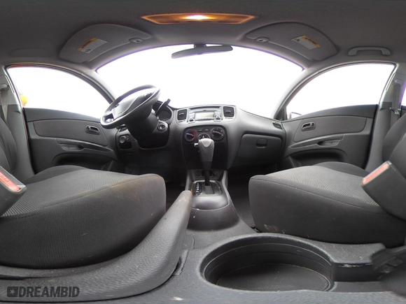 2009 Kia Rio SX with VIN KNADE223796561406, listed as a IAAI auction lot 41650749 with 100,041 mi miles. Bid and sale history available at carsss.com. Image 19.