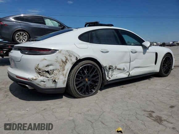 2021 Porsche Panamera с VIN WP0AJ2A77ML118432, выставлен на аукционе Copart как лот 58074245 с пробегом 30 162 миль миль и Списание • Salvage title. История ставок и продаж доступна на DreamBid. Изображение 3.