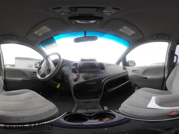 2013 Toyota Sienna LE AAS with VIN 5TDKK3DC0DS301315, listed as a IAAI auction lot 42215454 with 328,507 mi miles and . Bid and sale history available at DreamBid. Image 23.