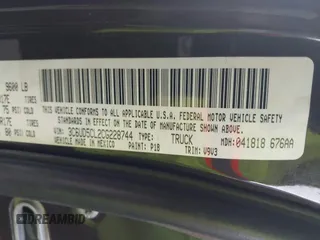 2012 Ram 2500 ST with VIN 3C6UD5CL2CG228744, listed as a IAAI auction lot 41461325 with 316,403 mi miles. Bid and sale history available at carsss.com. Image 9.